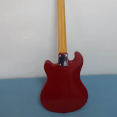 Vintage 1960s Teisco Guyatone Kent Bizarre Guitar 2 PU Small Body Surf Machine Lots O' Chrome Velvet Underground Played A Similar One! image 8