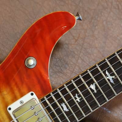 Minty! 2016 PRS McCarty 594 Private Stock Brazillian Rosewood Electric Guitar Flamed Cherry Sunburst + COA OHSC image 5