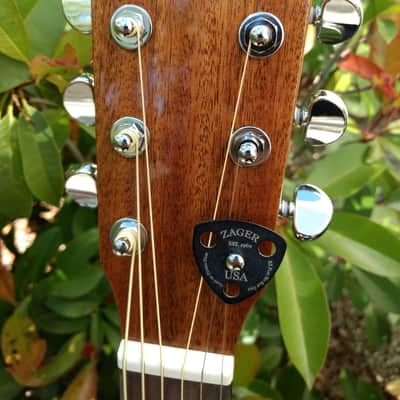 Zager Travel Guitar 2022 Mahogany image 11