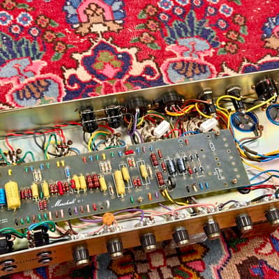 Marshall JMP 50 Modified - 1987 50-Watt Guitar Amp Head 1974 - MV Mod image 10