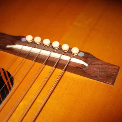 2002 GIBSON LUTHIER'S CHOICE ADVANCED JUMBO (AJ) BRAZILIAN ROSEWOOD CUSTOM SHOP image 6