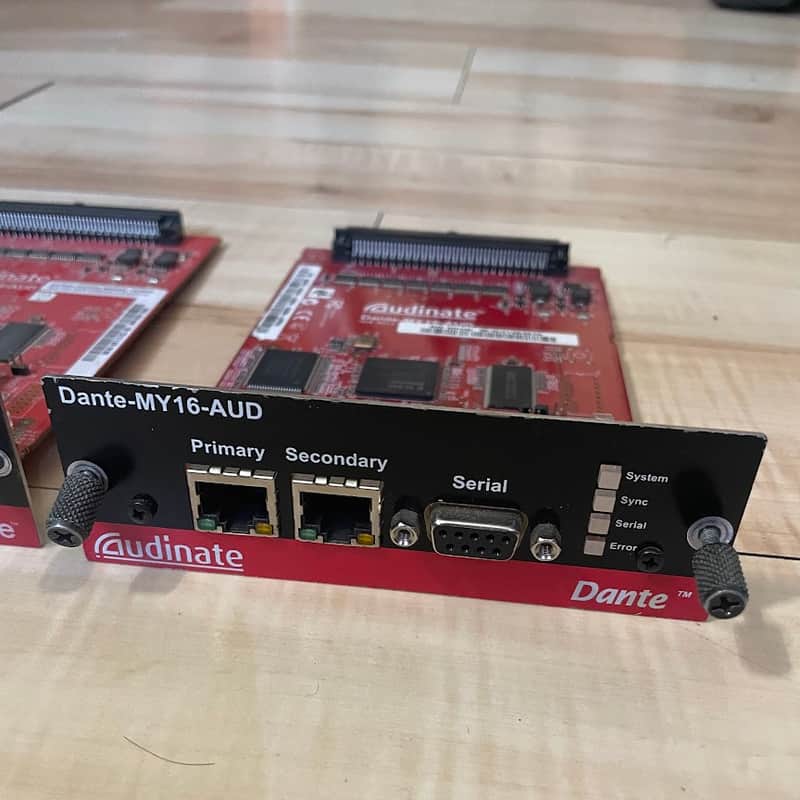 Yamaha Dante-MY16-AUD Card for Yamaha Mixers image 1