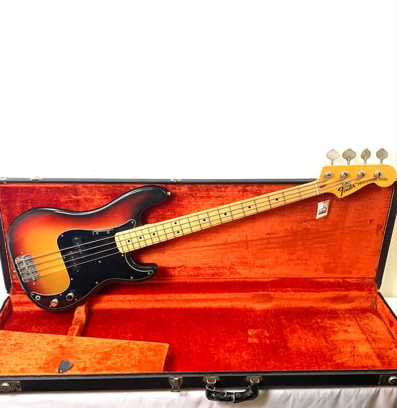 Fender Precision Bass 1973 - Sunburst image 1