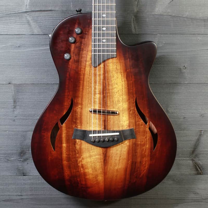 Taylor T5z Classic Koa Top Hollowbody Electric-Acoustic Guitar image 1