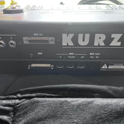 Kurzweil K2500X 88-Key Digital Workstation Synthesizer 1990s - Black image 8