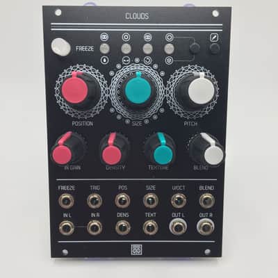 Mutable Instruments Clouds DIY - Black Anodized Aluminium Antumbra /w Original Mutable instruments Color Knob image 1