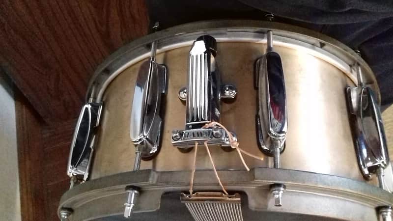 Tama PL-565 Power Metal Bell Brass 6.5x14" Snare Drum 1996 - 2002 image 2