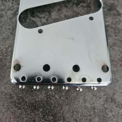 Fender Telecaster Bridge and ashtray cover 1970s - New Old Stock image 7
