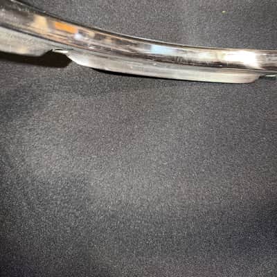 Pearl Stainless Steel 12” 2.3 drum hoops 1990’s - Stainless steel image 3