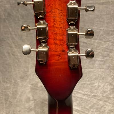 Mosrite VIII 1984 - Red burst/ Sunburst. image 10
