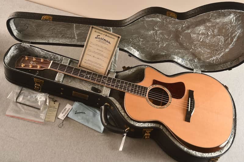 Eastman AC822CE Grand Auditorium Acoustic Electric Guitar – Engelmann Spruce & Rosewood #M2532936 image 1