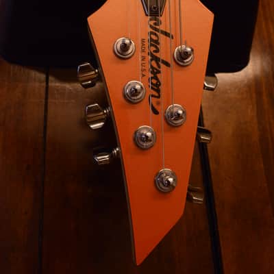 RARE Jackson USA Super Dinky SDK-1 Lambo Orange Pearl Kent Armstrong Floyd Rose Guitar SDK1 DK1 DK-1 image 7