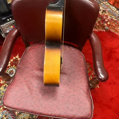 Egmond 105/G Parlor Acoustic Guitar Made in Holland 1950s 1960s  - Sunburst image 7