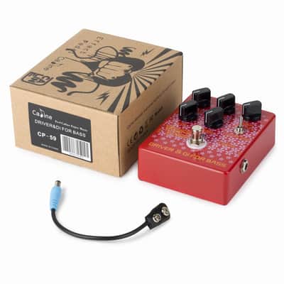 Caline CP-59 Driver Bass Amp DI Classic Tube Tones image 5