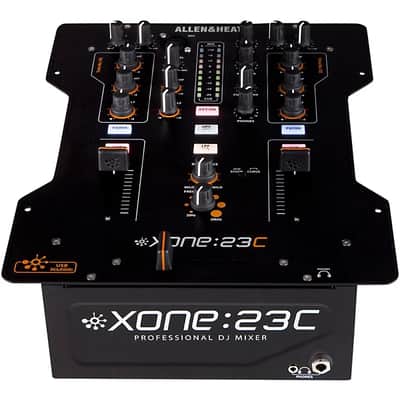 Allen & Heath XONE:23C 2+2 Channel DJ Mixer with Soundcard 2010s - Black Bild 3