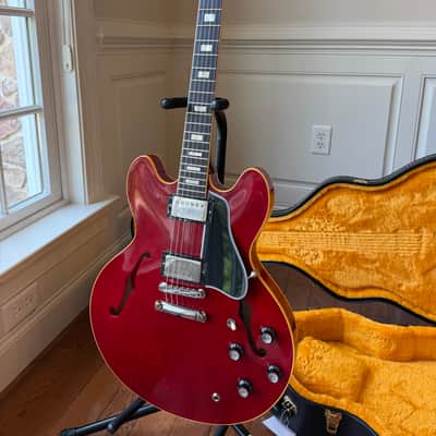 2026 Gibson Custom Shop ES-335 ‘64 Reissue VOS - Sixties Cherry Red image 3