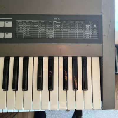 Roland JX-8P 61-Key Polyphonic Synthesizer 1984 - 1986 - Black image 3