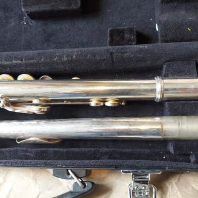 Yamaha YFL-261 flute, Open-Hole, Good Playing Condition, Tarnish/Wear image 6