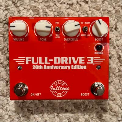 Fulltone Custom Shop FD-3 Full Drive 3 20th Anniversary Edition