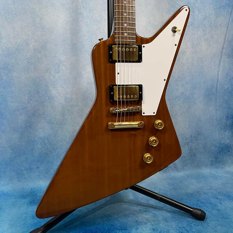 Fernandes REX-80 Explorer Made in Japan 1990s Natural, MIJ | Reverb