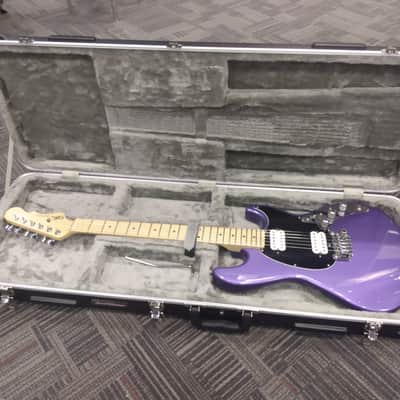 G&L Fullerton Deluxe Skyhawk HH Plum Metallic w/ Duncan Pickups, HSC image 10