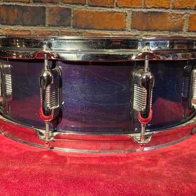 Immagine Donoho Drums Custom Maple 5.5x14" Snare Drum Purple Stain - 7