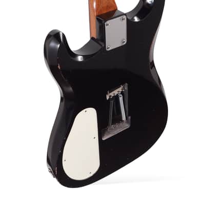 Fiam Guitars Mirari 2023 - Aged Black / 4 Button Tornipulator - By past Ronin luthier Izzy Lugo. NEW (Authorized Dealer) image 11