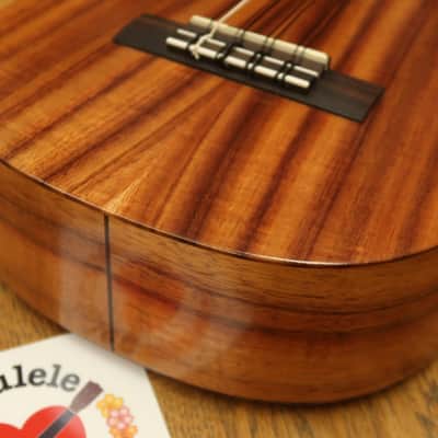 Kamaka HF-38 Curly Koa 8-String Tenor #4004 image 17