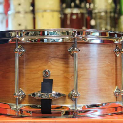 Craviotto Drum Co. Cherry 6.5"x14" Snare Drum image 4