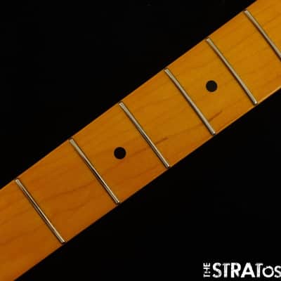 LEFTY Fender AV II American Vintage 1957 Strat NECK Stratocaster USA MN Maple image 3
