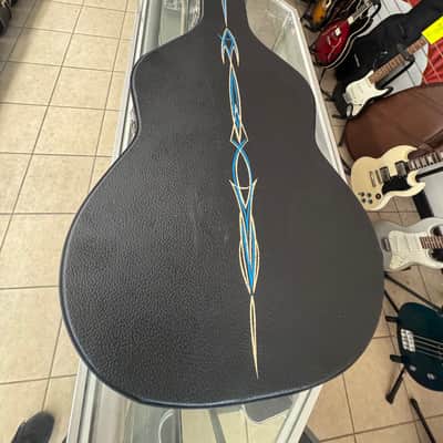 Johnson JR-550. Acoustic Electric Resonator.(W Hardcase)(Biscuit) image 21
