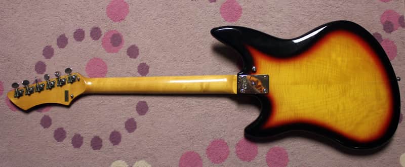 昭和レトロ ビザールギター GUYATONE LG-170T サンバースト 1966 Guyatone LG 170T Sunburst Vintage Japan Rare Model! | Reverb