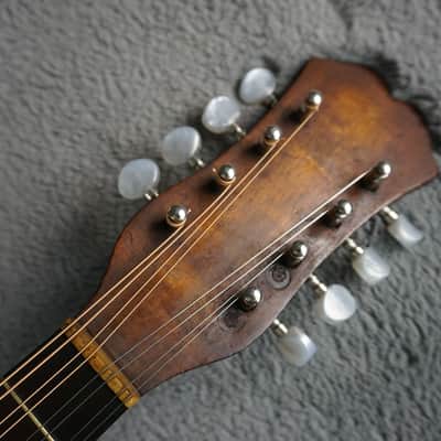 Suzuki Mandola No. 552 Vintage Japanese Bowl Back Mandola w/ Original Case image 8