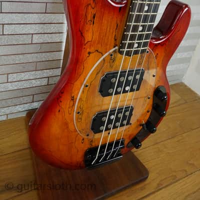 Sterling StingRay Ray34HHSM - Blood Orange Burst image 8