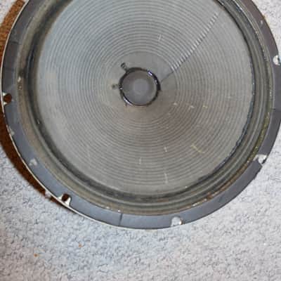 Vintage 1964 Oxford Fender 12M6 12" 8 ohm Speaker - Blackface - No Tariffs image 8