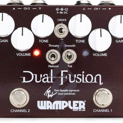 Wampler Tom Quayle Dual Fusion Overdrive Pedal (DualFusiond1) image 1