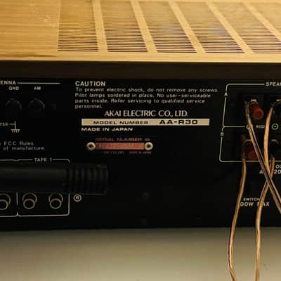 Vintage Akai 👉 AA-R30 Stereo FM/AM Receiver - Serviced + Cleaned image 8