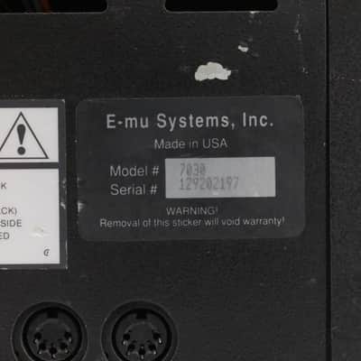 Vintage E-mu SP-1200 Sampling Drum Machine Sampler Black Reissue #42750 image 18