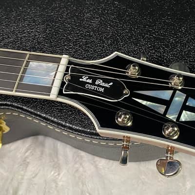 NEW! Gibson Dealer Select Custom Shop Les Paul Custom AAA Super Curly Figured Top - Transparent Pink - Authorized Dealer - WOW! 8.8 lbs - G07451 image 8