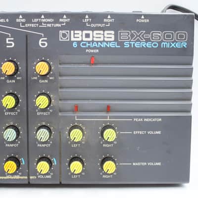 Boss BX-600 6 Channel Stereo Mixer Made in Japan 854137 image 3