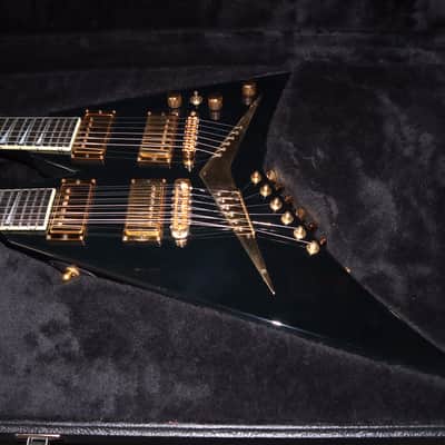 Jackson USA Custom Shop Rhoads Doubleneck Black image 7
