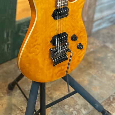 2026 EVH Wolfgang WG SS Electric Guitar Standard Baked Maple Translucent Amber image 3