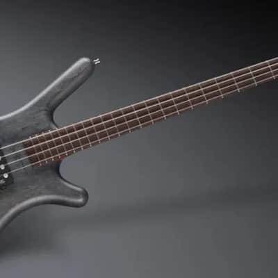 Warwick Pro Series Corvette $$ | 4 String | Nirvana Black Transparent Satin image 2