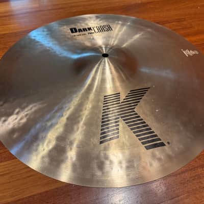 Zildjian 18" K Series Dark Thin Crash Cymbal 1993 - Present - Traditional image 2