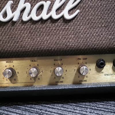 1986 Marshall JCM 800 Lead Series Model 2203 100-Watt Master Volume Head image 3
