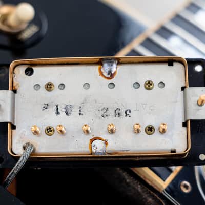 1981 Gibson Les Paul Custom Black Beauty Vintage Guitar, 100% Original w/ Tim Shaw PAFs, Case image 18