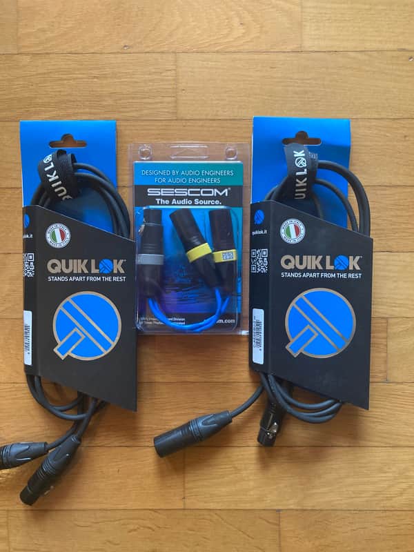 Sescom AES/EBU Y-Splitter + Cables Bundle image 1