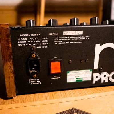 1981 Moog Prodigy 32-Key Monophonic Analog Synthesiser ( with original manual - super rare!) image 10