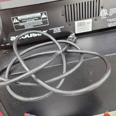 Acoustic AG-60 2-Channel Avoustic Guitar Amp - Black image 12