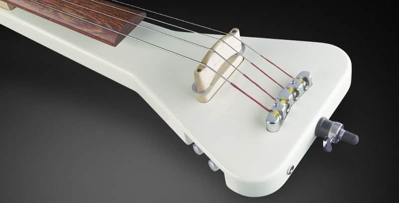 Warwick RockBass Triumph Lite, 4-String - Solid Creme White High Polish image 1